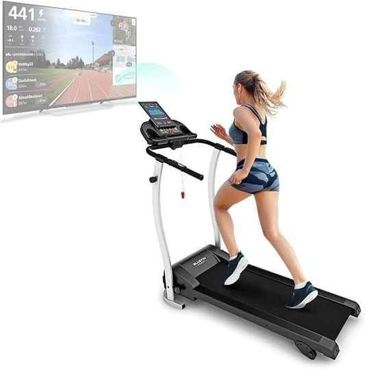 Bluefin Fitness Kick 2.0 | Task 2.0 | Innovative High-Speed Folding Treadmill | Home Walkpad | Joint Protection Tech | Compact Walking | Running Machine | Home Gym Office | Bluetooth