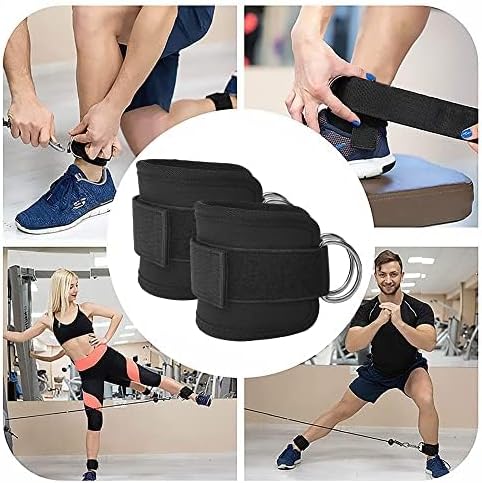 Fitness Ankle Straps for Cable Machines 2 Pack