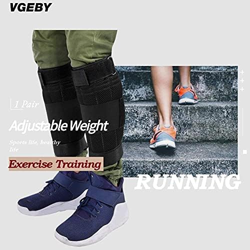 Weighted Leg Bands, Ankle Adjustable Loading Weighted Leg Strap for Women Men Fitness, Walking, Jogging, Exercise, Gym