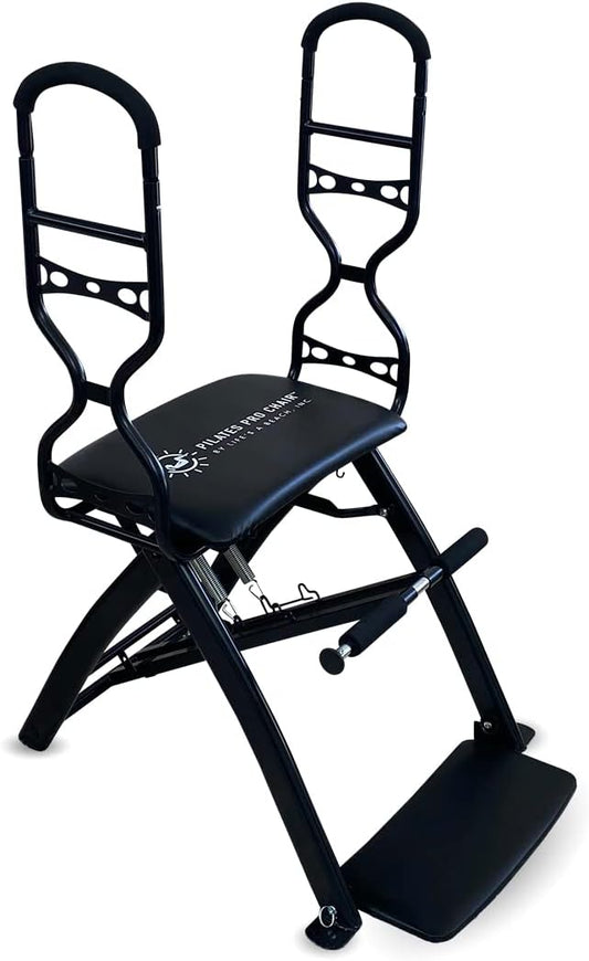 Life's A Beach Pilates PRO Chair Max with Sculpting Handles + Shape Transform & Reform + Total Gym Home Workout + Exercise Equipment + Adjustable Resistance Levels