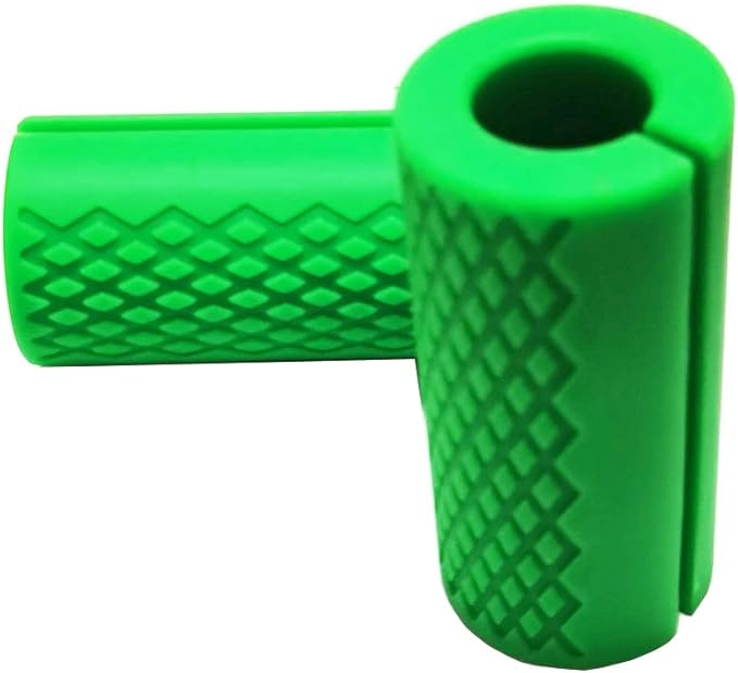 Pull Up Bar Thick Bar Adapter, Weight Grip Bar Fit for Standard Barbell - Dumbbell Handle Grips, Silicone Rubber Barbell Grips for Weight Lifting Cable Attachments & Fitness Training