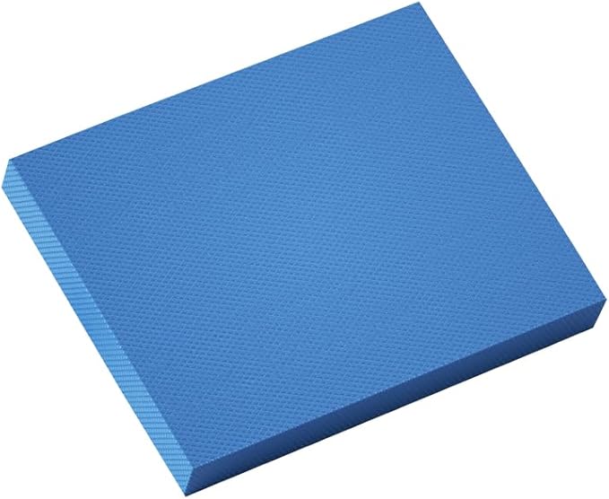 Balance Pad, Foam Balance Pad, Balance Pads for Physical Therapy, Balance Fom Pad for Fitness and Stability Training, Yoga, Physical Therapy (Blue, 2 inch)