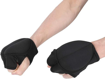 1 Pair Weighted Gloves Wrist Weighted Sandbag Portable Wrist Sandbag for Strength Training, Weighted Grip Gloves for Fitness Gym