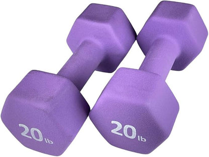 Neoprene Coated Dumbbell Hand Weight Set