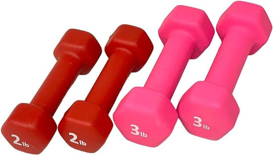 Neoprene Coated Dumbbell Hand Weight Set