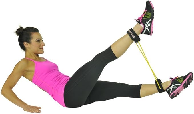 Legcords Resistance Exercise Bands: Red Leg Cord