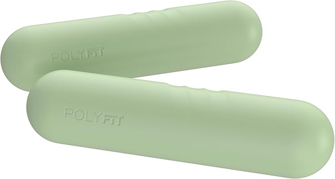 Dumbbell Weight Bars for Women - Set of 2 (3.3 LB | 6.5 LB Pair) - Dumbbell Set for Walking, Yoga, Dance, Barre, Pilates, Cardio, Aerobics