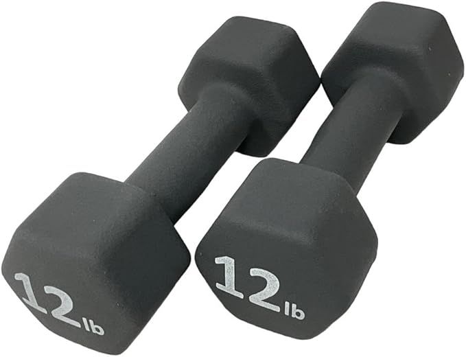 Neoprene Coated Dumbbell Hand Weight Set