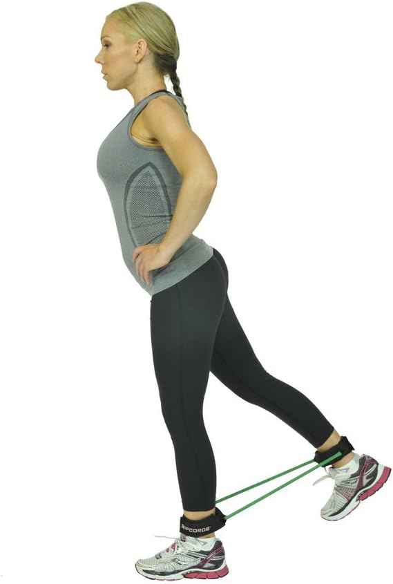 Legcords Resistance Exercise Bands: Red Leg Cord