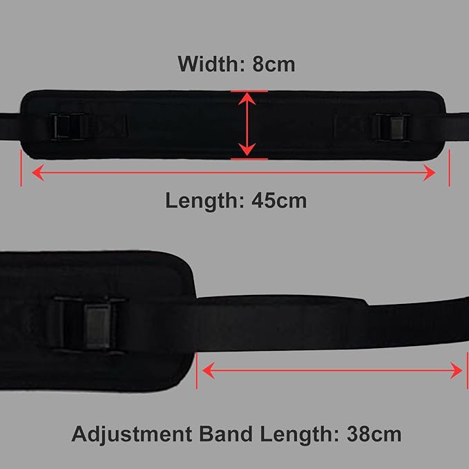 New Upgraded Hip Thrust Fitness Belt for Dumbbells, Portable Slip-Resistant Hip Thrust Band with Adjustable Safety Buckle, Soft Dumbbell Strap Great for Hip Thrusts, Glute Bridges, Squats