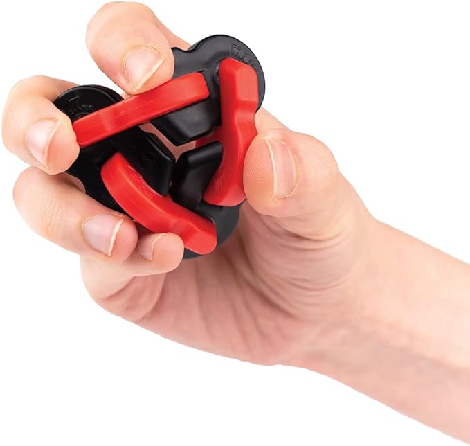 D'Addario Accessories FiddiLink Hand Dexterity Tool - Hand Exerciser, Fitness Tool - Grip Strength Trainer - Finger Strengthener - Guitar Accessories