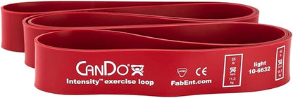 CanDo Intensity Loop - 40-inch Exerciser Resistance Band for Physical Therapy, Strength Training, Rehabilitation, and Exercise