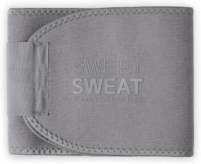 Sweet Sweat Waist Trimmer for Women and Men - Sweat Band Waist Trainer for High-Intensity Training & Workouts