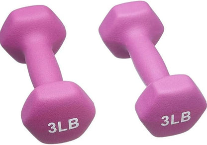 FUXION SPORTS Coated Pair Hand Weights All-Purpose, Home, Gym, Office, Exercise,