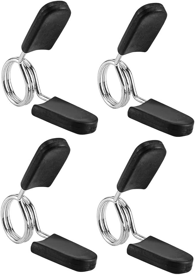 Barbell Clamps Dumbbell Spring Clip Circlip Collars 1 1 Inch