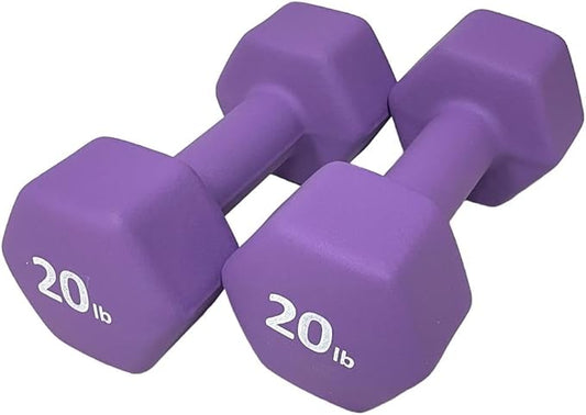 Neoprene Coated Dumbbell Hand Weight Set