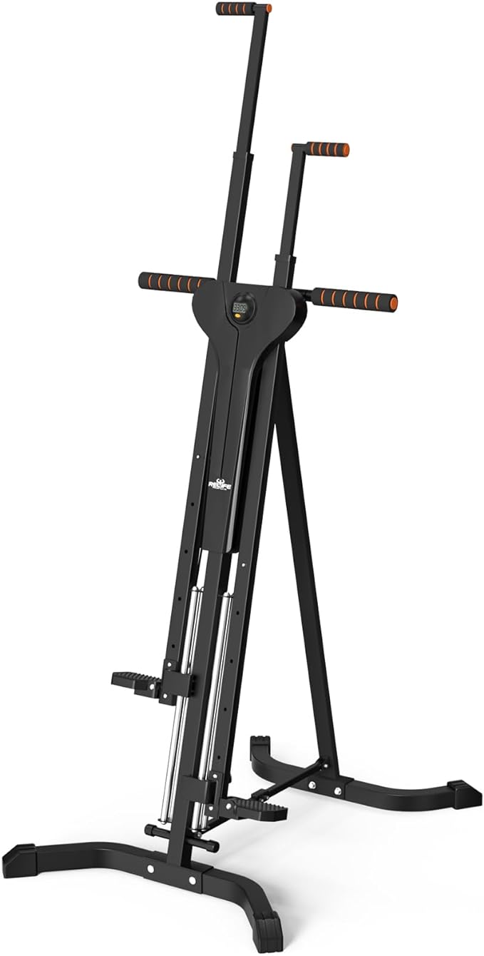 Vertical Climber Exercise Machine for Home Gym 4 Metal 5-Level Heights