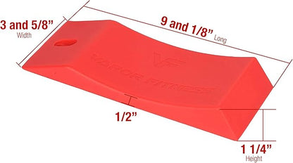 Widest Deadlift Wedge for Weight Lifting (2 Pack) Barbell Deadlift Jack Alternative, Dead Lift Wedge for loading Barbell Weights. Weightlifting Accessories Compatible with Deadlift Platform, Blocks, and Pads