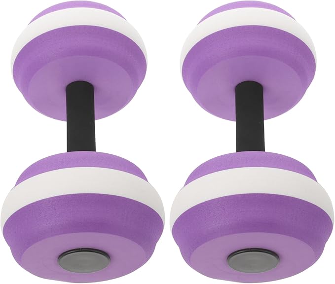 LIOOBO Aquatic Exercise Dumbells: Water Dumbbells Set, Water Exercise Foam Dumbbells, Water Fitness Dumbell for Pool Use