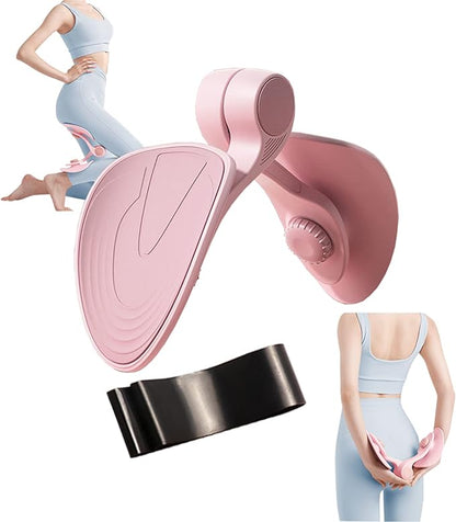 Thigh Master Thigh Exerciser for Women, Pelvic Floor Trainer, Hip Trainer Kegel Exerciser for Postpartum Rehabilitation, Arm Thigh Toner Workout Exerciser for Correction Beautiful Buttocks