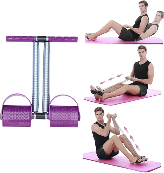 NOLITOY Leg Rope Handle Abdomen Foot for with Puller Workout Gym Muscle Yoga Home Strap Auxiliary Exerciser Band