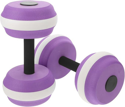 LIOOBO Aquatic Exercise Dumbells: Water Dumbbells Set, Water Exercise Foam Dumbbells, Water Fitness Dumbell for Pool Use