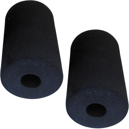 2pcs Foam Roller Set Foam Foot Pads Rollers Replacement for Home Gym Exercise Machines Equipment's Leg Extension Weight Bench Inversion Table Exercise High Density Foam Soft-5.12 x 2.76 inch