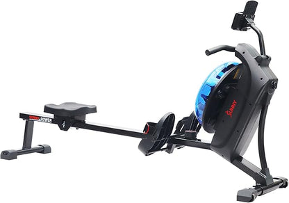 Sunny Health & Fitness Elite Water Rowing Machine