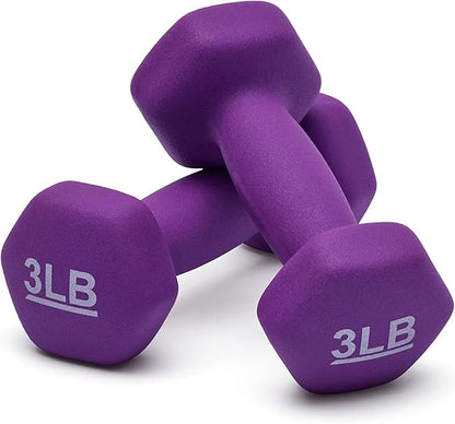 Amazon Basics Neoprene Dumbbell Hand Weights