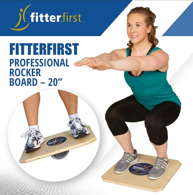 Fitterfirst Professional Rocker Board – 20”