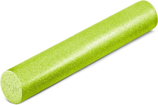 Yes4All High Density Foam Roller for Back, Variety of Sizes & Colors for Yoga, Pilates - Lime - 36 Inches