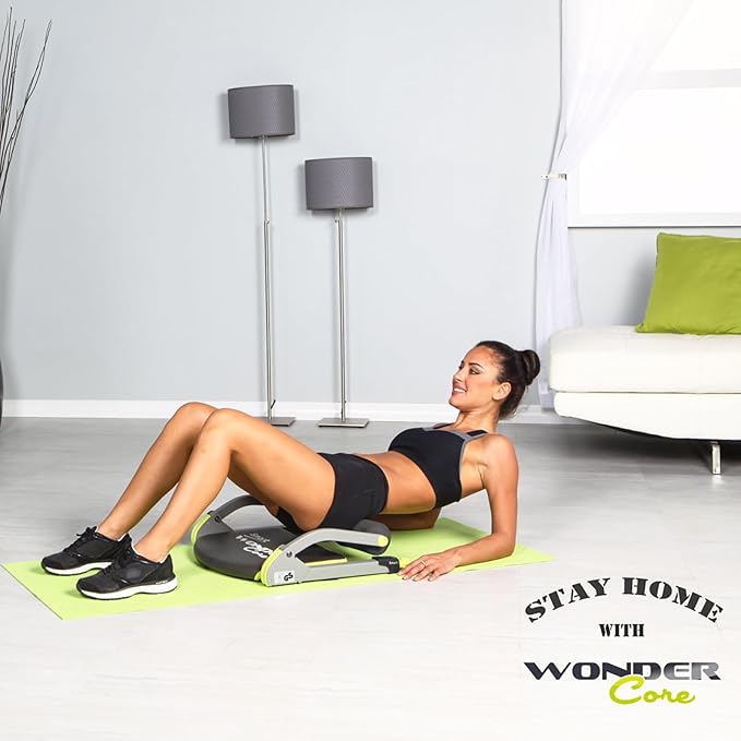 WONDER CORE SMART, Ab Workout Equipment, Ab Crunch Machine for Stomach Workout, Ab Core Trainer Abdominal Machine, Sit Up Machine & Exercise Equipment, Fitness Equipment for Home Gym