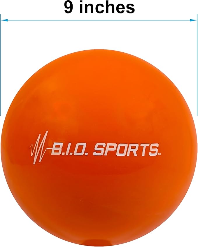 BIO Sports Water Resistance Ball for Low Impact Full Body Pool Workout - Alternative for Foam Dumbbells