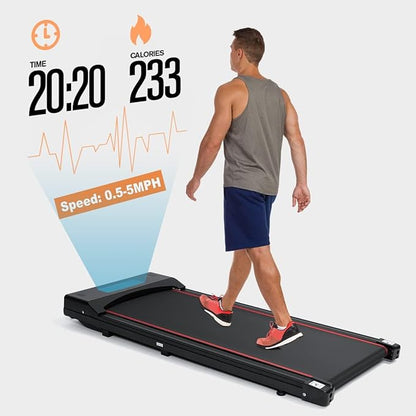 TOGOGYM Walking Pad, Walking Pad Treadmill 330 lb Capacity，3 in 1 Portable Under Desk Treadmill for Home and Office with Remote Control, LED Display