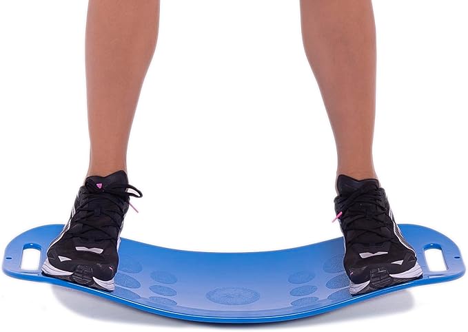 Balance Boards Yoga, Fitness Board, Workout Balance Board Sports, Twist Board for Workout, Gym Sports, Balancing Exercises, Dancers, Stability Training Twisting, Exercise Abs Arms Legs,Blue