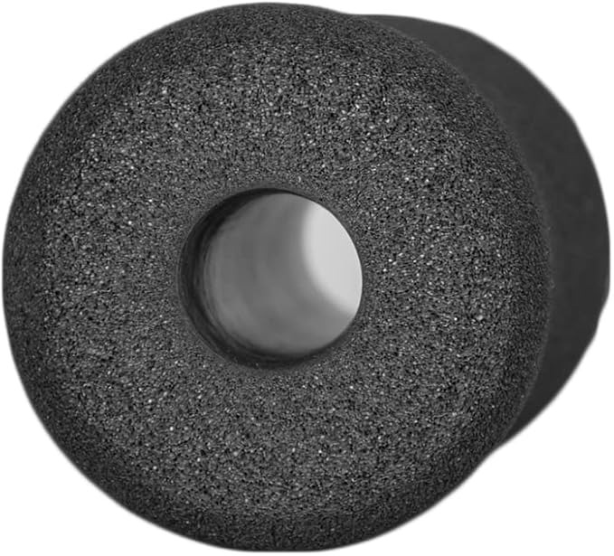 Sponge Foam Foot Pad Roller Pair, Used for Replacing Gym Exercise Equipment, Suitable for 1-inch Rod (Foam 5.12" X 2.76" Od X 0.87" Id)