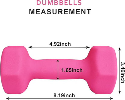 Balelinko Home Gym Equipment Workouts Strength Training Weight Loss Pilates Weights Yoga Sets Weights for Women, Men, Seniors and Youth