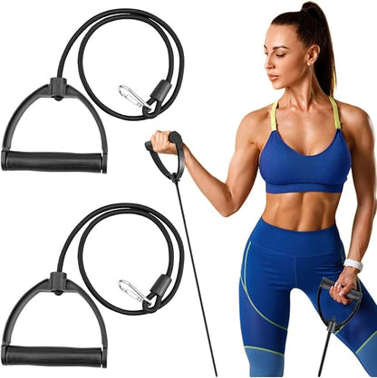 Stepper Resistance Bands,Fitness Pull Ropes,Fitness Resistance Belts,Exercise Bands with Handles for Resistance Training, Fitness(1 Pair)