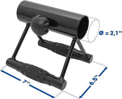 Yes4All T Bar Row Platform, Landmine Attachment for Barbell fits 1” Standard Bar & 2” Olympic Bar, Landmine Handle T Row