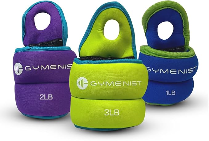 Pair of Wrist Weights With Hole for Thumb, Great for Running & All Kind of Cardio Exercises