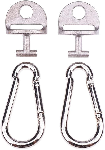 2X Tonal T Lock Adapters with Snap Hooks for Tonal Gym Machine Tonal Accessories Home Gym T Lock Exercise Equipment