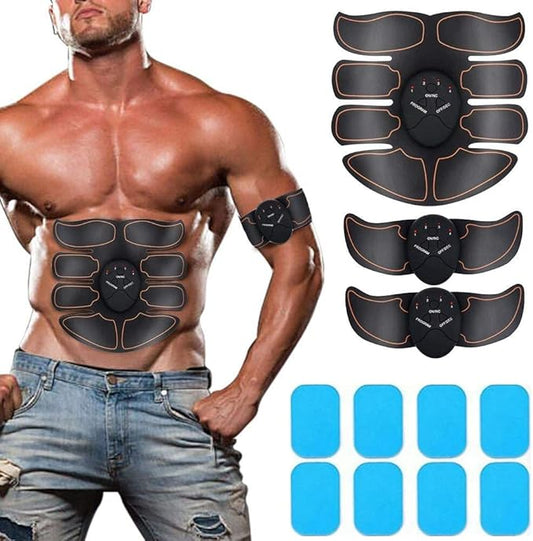 Abs Abdominal Toning Belt Ab Workout Equipment for Men Woman Abdomen/Arm/Leg Home Intelligent Office Fitness Exercise