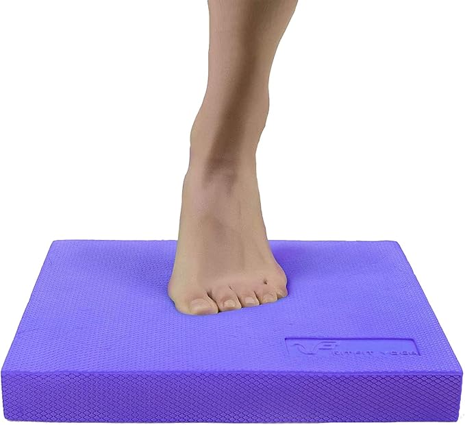 RitFit Balance Foam Pad - 2 inch TPE Non-Slip Mat for Fitness & Balance Exercises,Yoga, Physical Therapy, Knee Cushion with Multi Colors