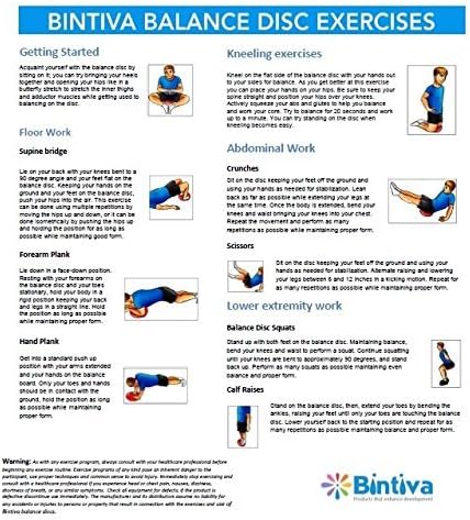 Wobble Cushion Balance Disc - Wobble Disc & Wiggle Seat, Balance Pads for Physical Therapy, Wobble Disk, Sensory Room Equipment - Wobble Seat