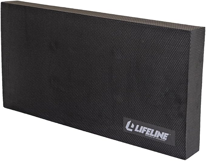 Lifeline Fitness Balance Board - Exercise Equipment for Home Gym - Workout Mat, Kneeling Mat for Total Body Balance - Durable, Lightweight, Non Slip, Balance Mat for Home Workout