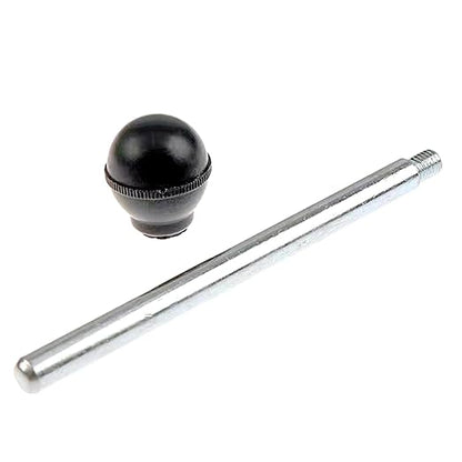 Dia Round Black KNOB Weight Stack Pin Stainless Gym Equipment Locking Weight Loading Pin Strength Training Multifunction Replacement Part ，FREE Lanyard (1Pack, Φ5/16in x 4-1/4in)