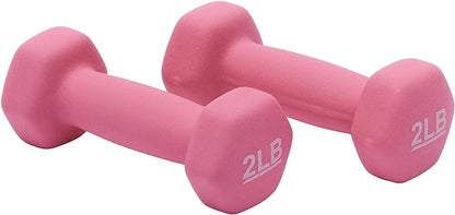 Amazon Basics Neoprene Dumbbell Hand Weights