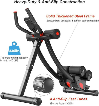 Ab Machine Multi-Functional Exercise Equipment for Home Gym