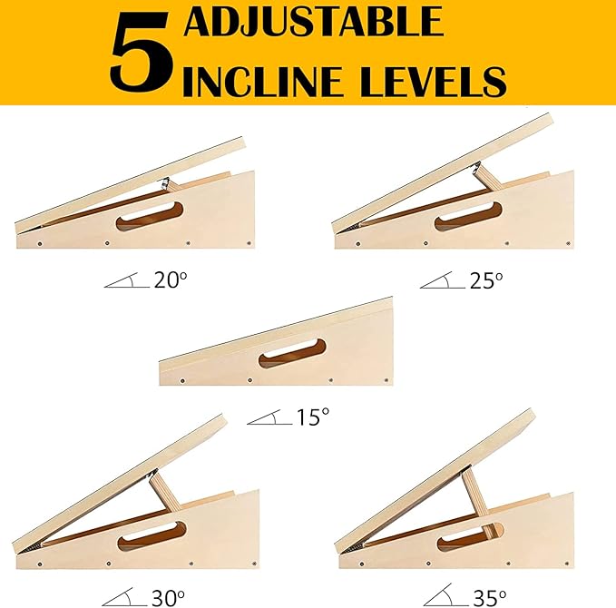 Professional Slant Board, Adjustable Incline Board and Calf Stretcher, Slant Board for Calf Stretching, Calf Stretch Board