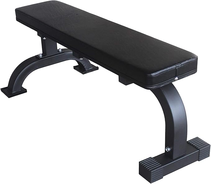 Flat Weight Utility Bench Heavy Duty for Multi-Purpose Weight Training and AB Exercises-1,000 lbs Capacity